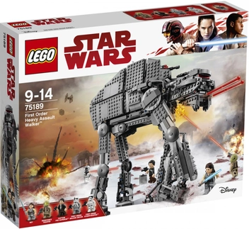  «Конструктор LEGO Star Wars Штурмовой шагоход Первого Ордена (75189)», бренда LEGO - фото №1 - миниатюра