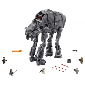  «Конструктор LEGO Star Wars Штурмовой шагоход Первого Ордена (75189)», бренда LEGO - фото №4 - миниатюра