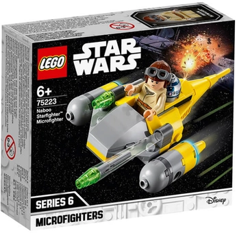  «Конструктор LEGO Star Wars Винищувач з планети Набу 62 деталі (75223)», бренду LEGO - фото №1 - мініатюра