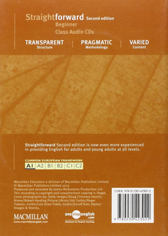 Паперова книга «Straightforward Second Edition Beginner Class Audio CD», автор Ліндсей Клендфілд - фото №2 - мініатюра