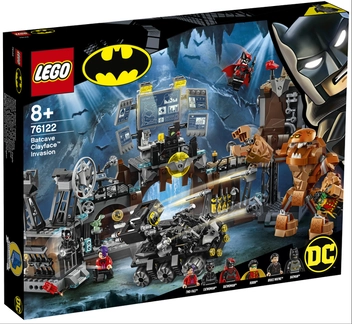  «Конструктор LEGO Super Heroes DC Comics Вторжение Глиноликого в бэт-пещеру 1037 деталей (76122)», бренда LEGO - фото №1 - миниатюра