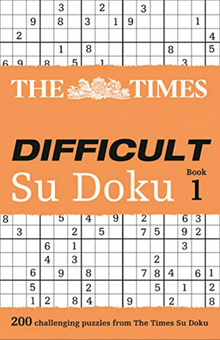 Бумажная книга «The Times Difficult Su Doku Book 1: 200 Dreadfully Tricky Su Doku Puzzles» - фото №1 - миниатюра