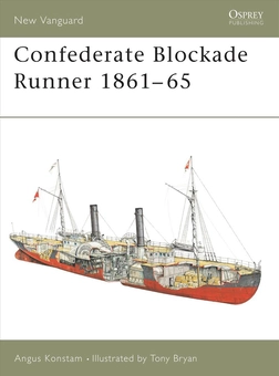 Паперова книга «Confederate Blockade Runner 1861–65», автор Ангус Констам - фото №1 - мініатюра