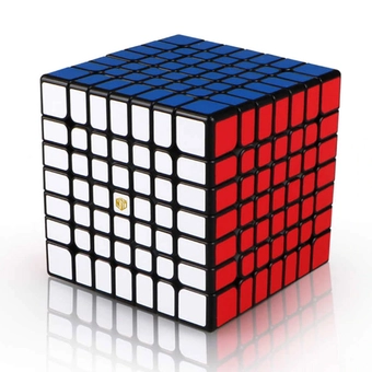  «Игрушка-головоломка QiYi X-Man 7x7 Spark M черный (0935C-9black)», бренда QiYi - фото №2 - миниатюра