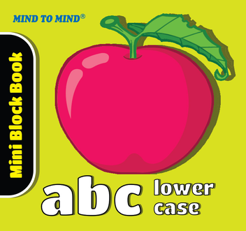 Бумажная книга «Mini Block Book. abc Lower Case. Revised» - фото №1 - миниатюра