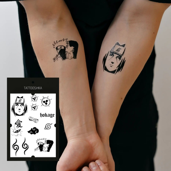 «Тимчасове тату Tattooshka Наруто (LB-112)», бренда Tattooshka - фото №2 - миниатюра