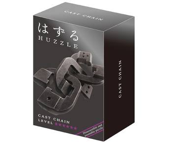  «Металлическая головоломка Hanayama Huzzle 6 Цепь (515111)», бренда Hanayama - фото №2 - миниатюра