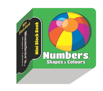 Паперова книга «Mini Block Book. Numbers, shapes & colour» - фото №2 - мініатюра