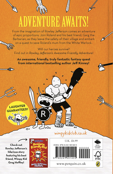 Паперова книга «Rowley Jefferson's Awesome Friendly Adventure», автор Джефф Кінні - фото №2 - мініатюра