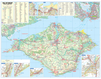 Бумажная книга «Philip's Red Books Isle of Wight Map. Leisure and Tourist Map » - фото №2 - миниатюра