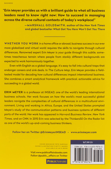 Паперова книга «The Culture Map. Decoding How People Think, Lead, and Get Things Done Across Cultures», автор Ерін Меєр - фото №2 - мініатюра