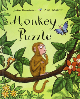 Бумажная книга «Monkey Puzzle», автор Джулия Дональдсон - фото №1 - миниатюра