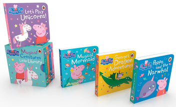 Бумажная книга «Peppa's Magical Creatures Little Library» - фото №2 - миниатюра
