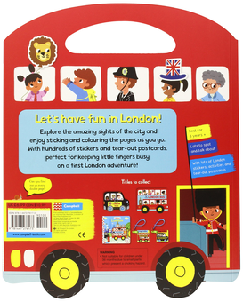 Бумажная книга «My First London Sticker Book» - фото №2 - миниатюра