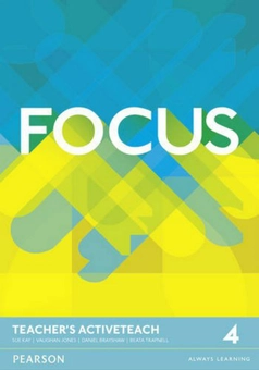 Паперова книга «Focus 4 Upper Intermediate Teacher's ActiveTeach», авторів Сью Кей, Беата Трапнелл, Воган Джонс, Даніель Брейшоу - фото №1 - мініатюра