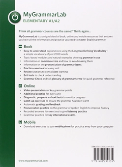 Бумажная книга «MyGrammarLab Elementary Student's Book with Answer Key & MyLab Access», автор Диана Холл - фото №2 - миниатюра
