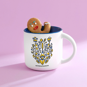 «Чашка Gifty Герб України. Синя (AA-0130966)», бренда Gifty - фото №3 - миниатюра