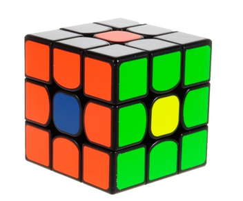  «Игрушка-головоломка QiYi The Valk 3 cube (126black)», бренда QiYi - фото №3 - миниатюра