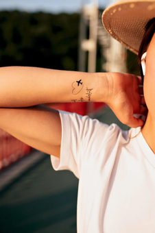 «Тимчасове тату Tattooshka Подорожі (L-2)», бренда Tattooshka - фото №7 - миниатюра