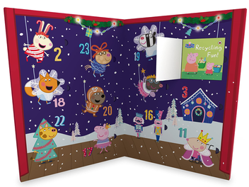 Бумажная книга «Peppa Pig. 2021 Advent Book Collection» - фото №2 - миниатюра