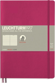  «Записная книжка Leuchtturm1917 ягодная (355282)», бренда Leuchtturm1917 - фото №1 - миниатюра