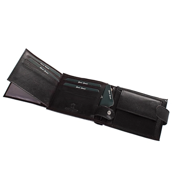 «Кошелек мужской кожаный Paul Rossi (DNKN992L-GP-black)», бренду Paul Rossi - фото №7 - мініатюра