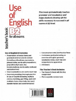 Бумажная книга «Use of English for B2. Teacher's Book», автор Э. Мутсу - фото №2 - миниатюра