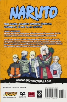 Бумажная книга «Naruto. 3-in-1 Edition. Volume 15», автор Масаси Кисимото - фото №2 - миниатюра