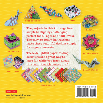 Бумажная книга «Japanese Origami Kit for Kids», автор Майкл Г. Лафосс - фото №2 - миниатюра