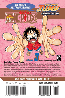 Паперова книга «One Piece. Volume 3», автор Еїтіро Ода - фото №2 - мініатюра