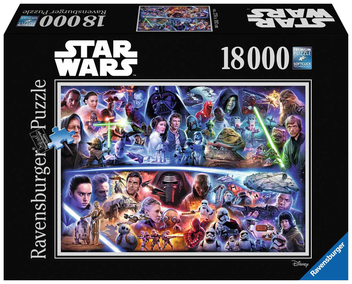  «Пазл Ravensburger Зоряні війни. Галактичні подорожі 18000 елементів (RSV-178278)», бренду Ravensburger - фото №1 - мініатюра