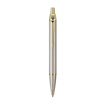 «Шариковая ручка Parker IM Brushed Metal GT BP Трезубец (20 332T_TR)», бренда Parker - фото №2 - миниатюра