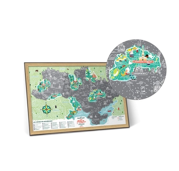  «Скретч карта 1DEA.me Travel Map Моя Рідна Україна (UAR)», бренда 1DEA.me - фото №7 - миниатюра