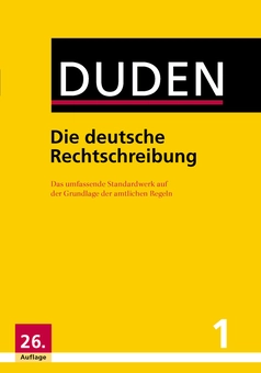Бумажная книга «Duden - Die deutsche Rechtschreibung» - фото №1 - миниатюра