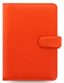  «Органайзер Filofax Saffiano Personal Bright Orange (17-022587)», бренда Filofax - фото №1 - миниатюра