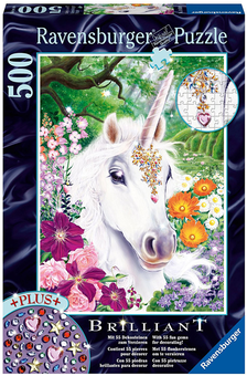  «Пазл Ravensburger Прекрасный единорог 500 элементов (RSV-148509)», бренда Ravensburger - фото №1 - миниатюра