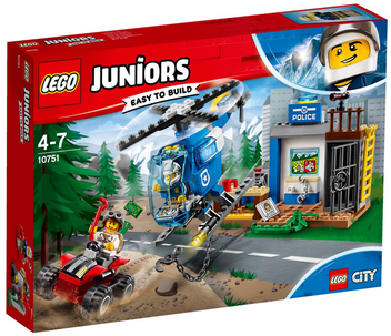 «Конструктор LEGO Juniors Преследование горной полиции 115 деталей (10751)», бренда LEGO - фото №1 - миниатюра