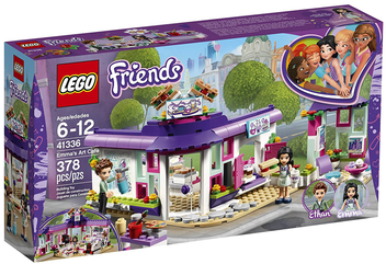  «Конструктор LEGO Friends Арт-кафе Емми 378 деталей (41336)», бренду LEGO - фото №1 - мініатюра