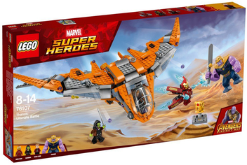  «Конструктор LEGO Super Heroes Marvel Танос: последняя битва 674 детали (76107) », бренда LEGO - фото №1 - миниатюра