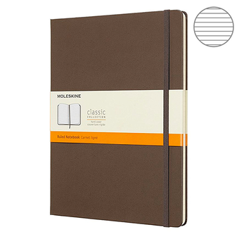  «Блокнот Moleskine Classic большой линия коричневый (QP090P14)», бренда Moleskine - фото №2 - миниатюра
