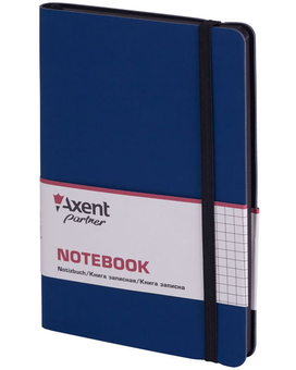  «Книга записная Axent Partner Soft 96 листов в клетку синяя (8206-02-A)», бренда Axent - фото №2 - миниатюра
