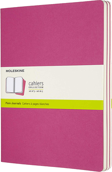  «Набір зошитів Moleskine Cahier нелінійований Кінетичний рожевий 3 шт (CH023D17)», бренду Moleskine - фото №1 - мініатюра