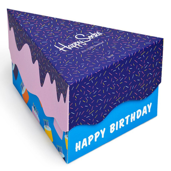 «Носки Happy Socks Happy Birthday Gift Box 3 пары 41-46 р (XBDA08-6001)», бренда Happy Socks - фото №2 - миниатюра