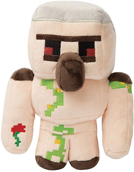 «Мягкая игрушка JINX Minecraft Happy Explorer Iron Golem Plush (JINX-7846)», бренда JINX - фото №1 - миниатюра