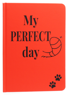 Паперова «Щоденник LifeFLUX Diary My perfect day Хвіст і Вуса Червоний (LFDRRPRE020)», автора Без автора– фото №1