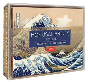 Бумажная книга «Hokusai Prints Note Cards» - фото №1 - миниатюра