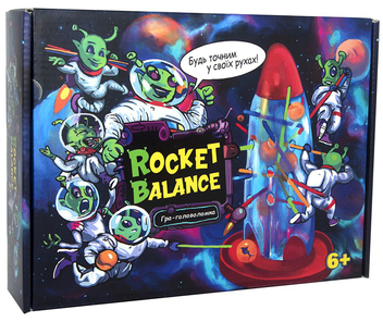  «Настольная игра Strateg Rocket Balance (30407)», бренда Strateg - фото №1 - миниатюра