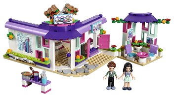  «Конструктор LEGO Friends Арт-кафе Емми 378 деталей (41336)», бренду LEGO - фото №2 - мініатюра