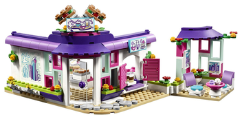  «Конструктор LEGO Friends Арт-кафе Емми 378 деталей (41336)», бренду LEGO - фото №3 - мініатюра