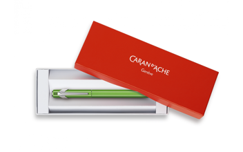«Перьевая ручка Caran d'Ache 849 зеленая (840.230)», бренда Caran d'Ache - фото №4 - миниатюра